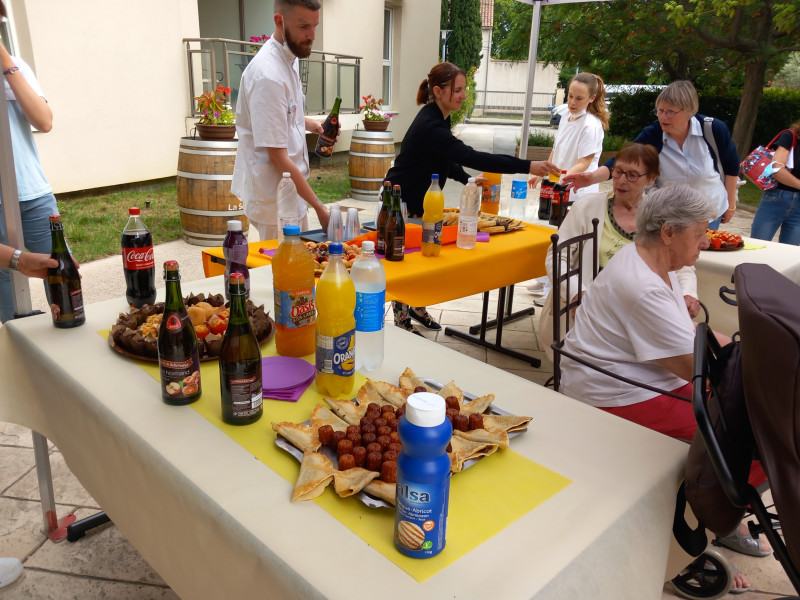 Inauguration du jardin thérapeutique