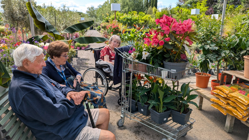 Sortie à la jardinerie