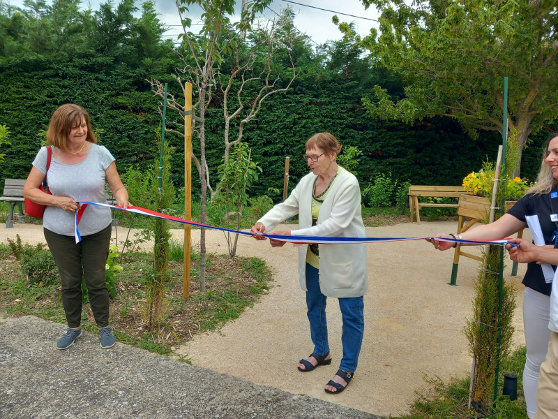 Inauguration du jardin thérapeutique