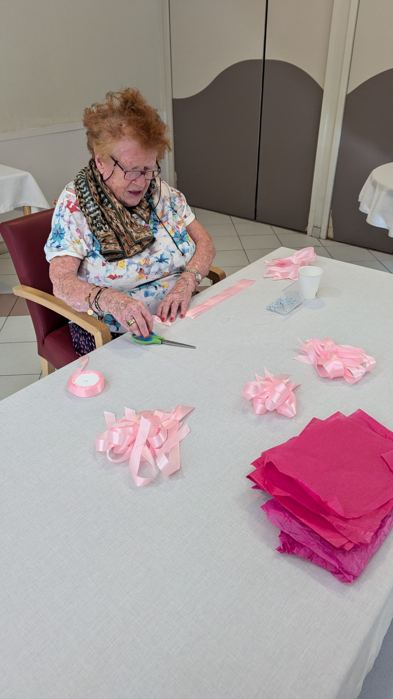 Décoration pour Octobre Rose